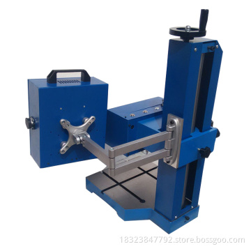 ZIXU Hot Sale free software desktop metal plate dot peen pneumatic marking machine for steel
